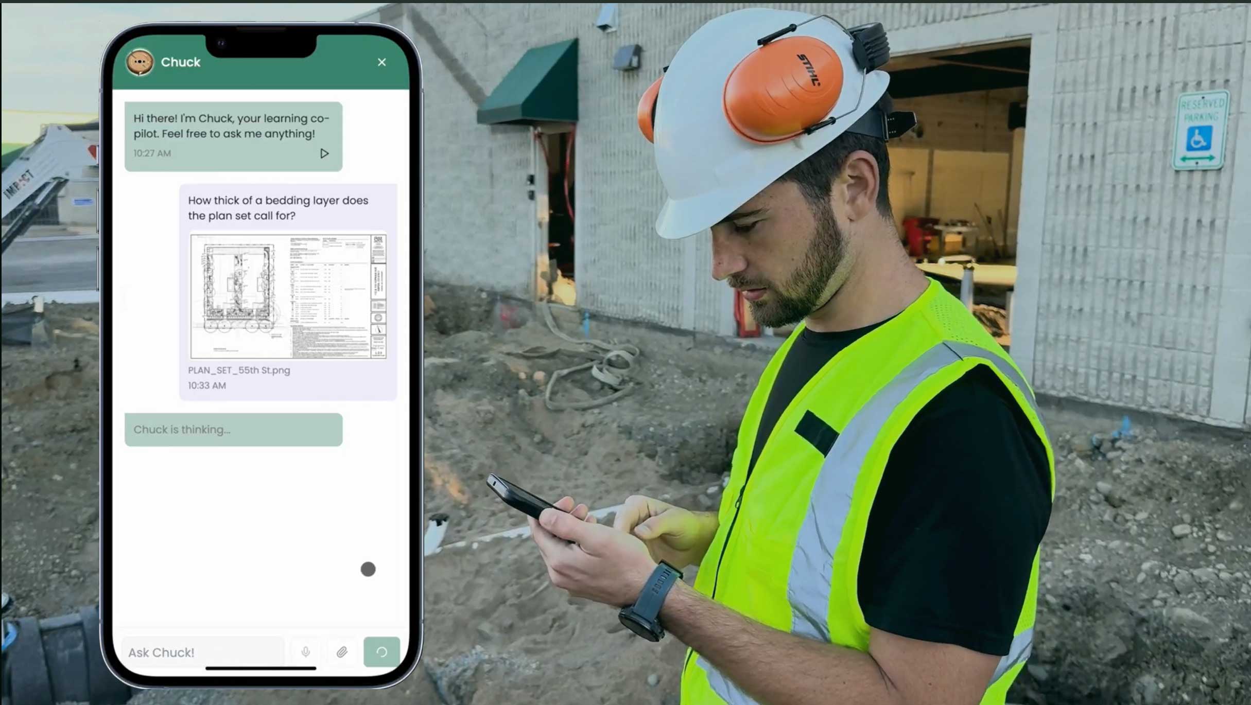 Meet Chuck (Your On-Site Lead Hand)
